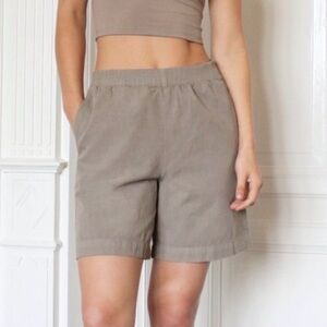 WILFRED NOVA LINEN BLEND SHORT - A🛍️